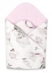 Babastar BS Kókuszpólya 75x75 - Szivárványos Elefánt rózsaszín