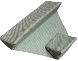 Babastar Waffle Anyagú Elfordulásgátló baba párna (bölcsőpárna) - Menta