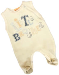 Wikids Plüss Ujjatlan Rugdalózó - Bézs Nyomott mintás - 44