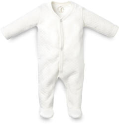 Kenguru Gold Hosszú Ujjú Steppelt Rugdalozó Elöl Patentos Ecrü - 62