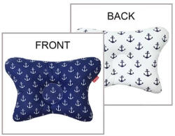 Scamp Laposfejűség elleni párna - Ancora Blue/White