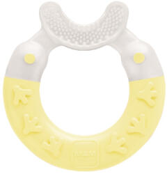 MAM Bite & Brush rágóka 3+ hó - Pasztell sárga