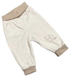 Lafel Plüss bébi nadrág - Krém/Bézs Macis 80