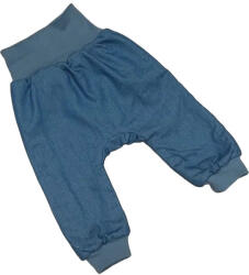 Wikids Átmeneti Farmer Hatású Pocaknadrág - Világos Kék/Kék Béléssel 56