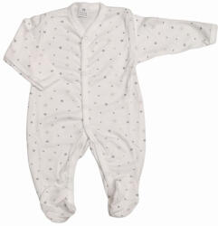 Dalma Pamut Ujjas Rugdalózó - Szürke/Bézs Csillagos 56