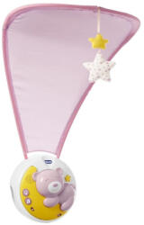 Chicco Next 2 Moon zenélő projektor - Rózsaszín