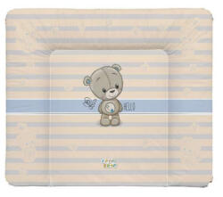 Babastar Puha Softy pelenkázólap 72x75cm - Helló Maci pillangóval - Kék