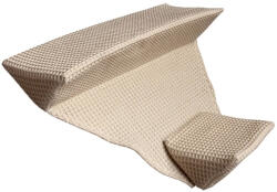 Babastar Waffle Anyagú Elfordulásgátló baba párna (bölcsőpárna) - Ecrü
