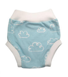 Wikids pamut pelus nadrág - Kék felhős - 68