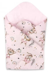 Babastar BS Pólyatakaró 75x75 - Kis Balerina Maci Rózsaszín
