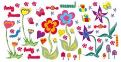 FunToSee Funky Flowers falimatrica (kiárusítás)