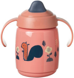 Tommee Tippee Superstar Training Sippee csőrös itatópohár - 300 ml - Rózsaszín Mókus