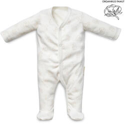 Kenguru Gold Hosszú Ujjú Pamut Rugdalozó, Elöl Patentos - Ecrü 62