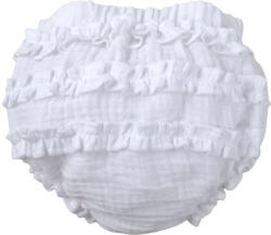 Wikids duplagéz fodros bugyi - Fehér 74/80