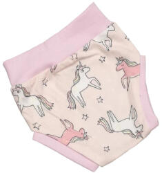 Wikids pamut pelus nadrág - Rózsaszín Unikornis - 68