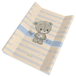 Babastar merev pelenkázólap 50x70cm - Hello Maci pillangóval - Kék