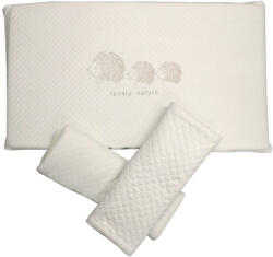 Wikids Steppelt fejvédő 150cm+2db tépőzáras rácsvédő - Krém Sünis