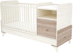 TIMBA Kloé 2 Fiókos kombinált gyermekágy, Krém-fűz