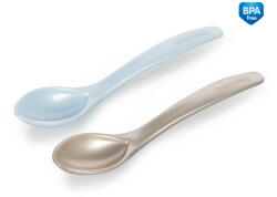 Canpol babies Műanyag Kanál 2 db-os - Kék/Szürke