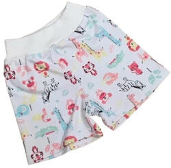 Wikids Baba Pamut Sort - Fehér Rózsaszín Szafaris 86/92