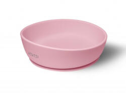 Mimijo Szilikon tányér tapadókoronggal - Rózsaszín