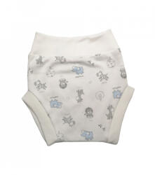 Wikids pamut pelus nadrág - Kék-szürke szafaris - 62