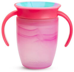 Munchkin Miracle 360° Tanulópohár 207 ml 6 hó+ Trópusi színek - Pink
