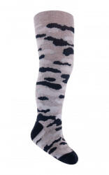 Yo Club! Pamut Harisnyanadrág - Szürke/Kék Terepmintás 68/74