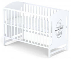 Bobas Miki Fenyő kiságy 60x120cm fehér - Best friend's