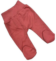 Mrofi Pamut bébi nadrág - Sötét Púder Rózsaszín 56