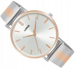 Lorus Női Elegáns Óra, acél, cirkónia kövekkel, 36mm (Zegarek Lorus damski wodoszczelny)