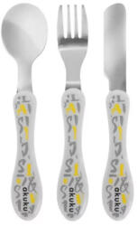 Akuku 3 db-os Fém Evőeszköz Készlet