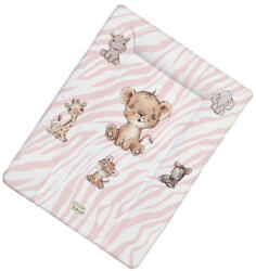 Babastar Puha softy pelenkázólap 50x70cm - Rózsaszín Szafari