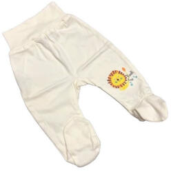 Eevi Pamut bébi nadrág - Krém Oroszlános 68