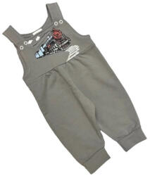 Gólyahír Pamut Kertész Nadrág - Szürke Vonatos 56