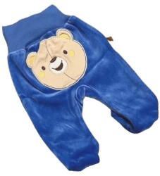 Eevi Plüss bébi nadrág - Sötét Kék Macis 62