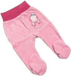 Eevi Plüss bébi nadrág - Rózsaszín Kislány 56