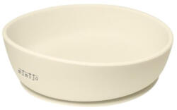 Mimijo Szilikon tányér tapadókoronggal - Beige