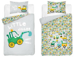 Maya Moo Gyerek pamut ágyneműhuzat 90x120cm - Markoló Zöld