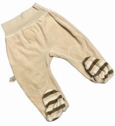 EEVI Plüss bébi nadrág - Bézs 74