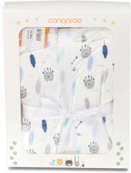 Cangaroo Shaggy Vastag Takaró - Kék Tollas