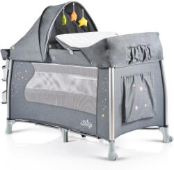 Cangaroo iSleep Multifunkciós Utazóágy - szürke