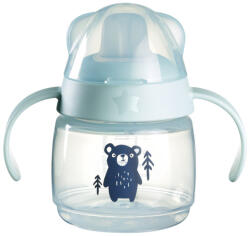 Tommee Tippee Transition Cup tanulópohár - 150 ml - Kék/Maci