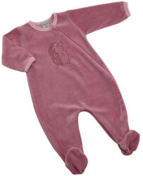 Wikids Plüss Hosszú Ujjú Rugdalózó - Mályva Sünis 68