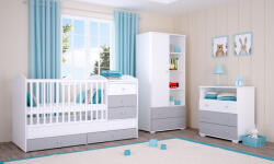 Timba Erik Babaszoba II. - Ezüst/Fehér