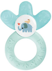 MAM Cooler Hűtőrágóka 4hó+ - Kék Elefánt és Madárka