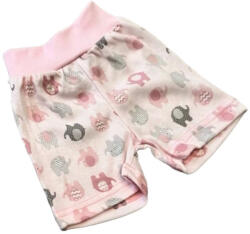 Wikids Baba Pamut Sort - Rózsaszín Elefántos 86/92