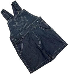 Wikids Farmer Hatású Kantáros Nadrág - Sötét Kék 62/68 - Kiárusítás