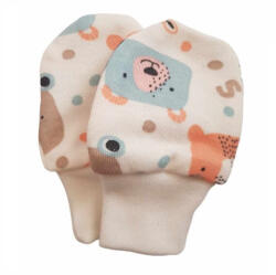 Vaganza Pamut Karmolás Elleni Kesztyű - Koral Maci fejes