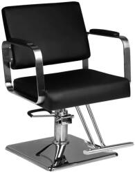  LUNA fekete /fém fodrászszék